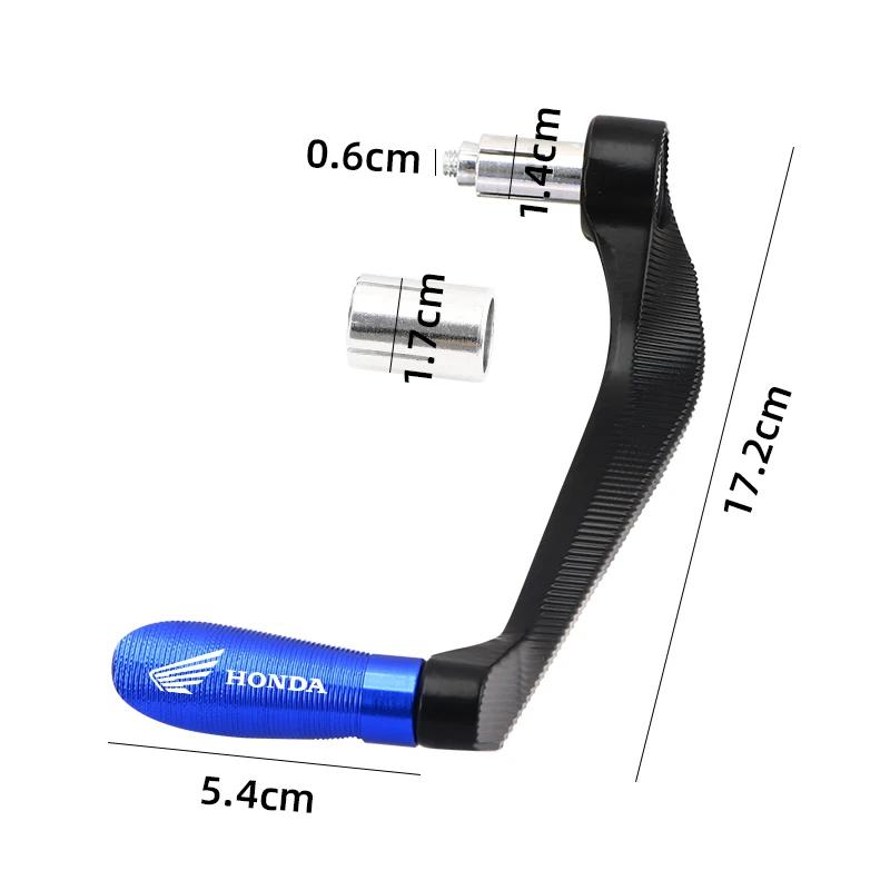 Motorcycle Handlebar Grips Guard Brake Clutch Lever Protector For Honda CB650R CB 750 1000R 650F 500X CBR650R CBR 1000RR Hornet akz256