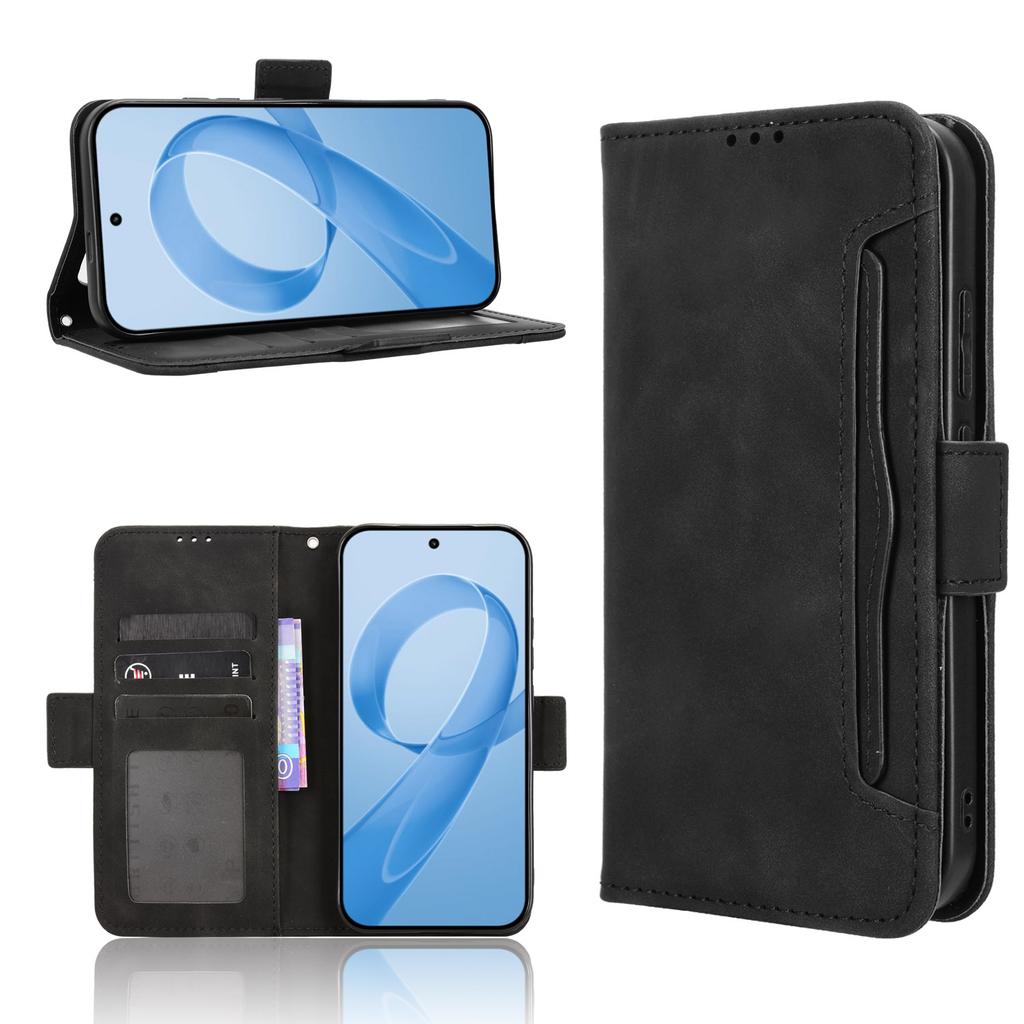 For Xiaomi Poco F8 Pro/Redmi K90 5G Leather Case Phone Wallet Cover with Multiple Card Slots