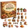 Orchard Advent Calendar, 2D Acrylic, with Mailer Box and Accessories