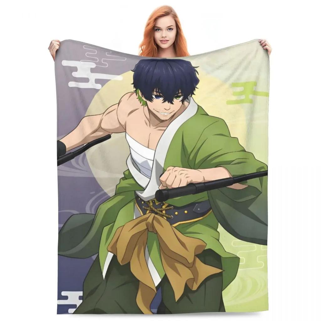 Blue Lock 2 Blankets Manga Anime Plush Novelty Breathable Throw Blanket for Home Restaurant Spring/Autumn