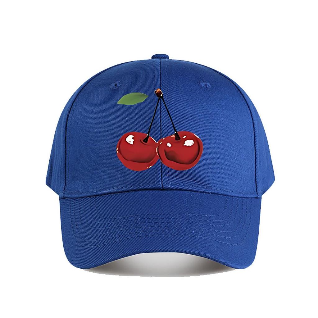 Shiny Resin Cherry Home Decor Baseball Cap Fashion Unisex Sunhat Womens Outdoor Sports Snapback Cap