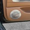 For Genesis G80 RG3 2026 2026 Silver Stainless Steel Car Door A-Pillar Speaker Decoration Cover Trim Accessories LHD/RHD
