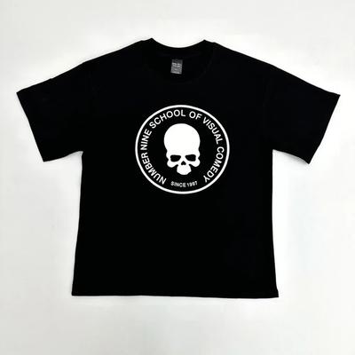 2024 Nouveau T-shirt Classique Numéro 9 N9 Crâne Femme Hip Hop Skateboard Harajuku T-shirt Haut