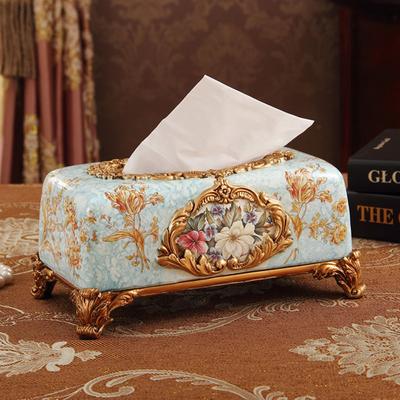 Rechteckige Taschentuchbox aus Kunstharz, exquisiter Serviettenhalter für Hotel, geschnitzt, für Auto, Büro, Dekoration, Zuhause, Schreibtisch