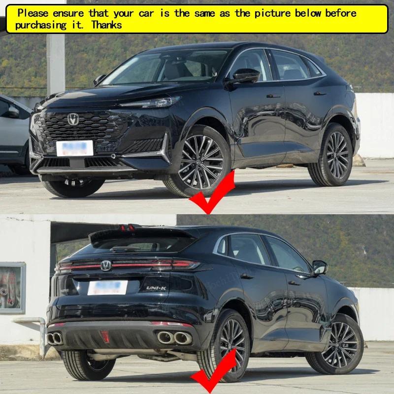 For Changan UNI-K UNIK 2020-2023 Mudflaps Splash Guards Mud Flap Front Rear Car Front Rear Mud Flap Mudguards Splash Guards