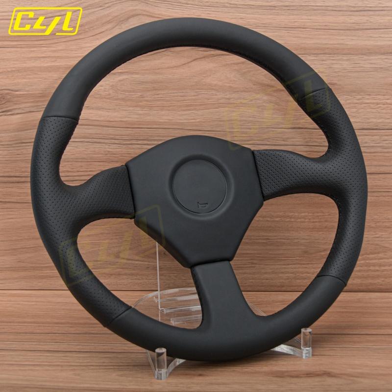 JDM Competition Steering Wheel Universal 14inch 350mm Leather Racing Sports Steering Wheel