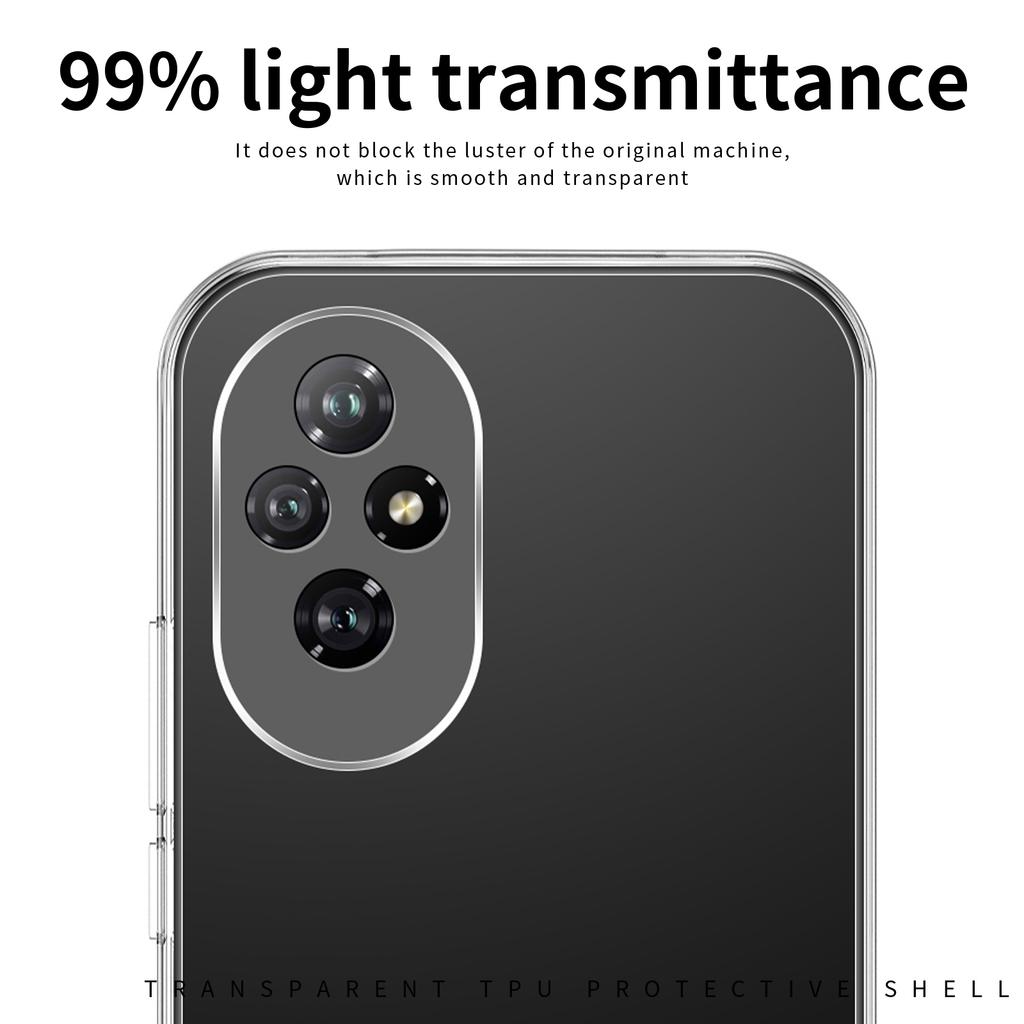 MOFI For Honor 200 5G Case Anti-Scratch Clear TPU Soft Phone Cover