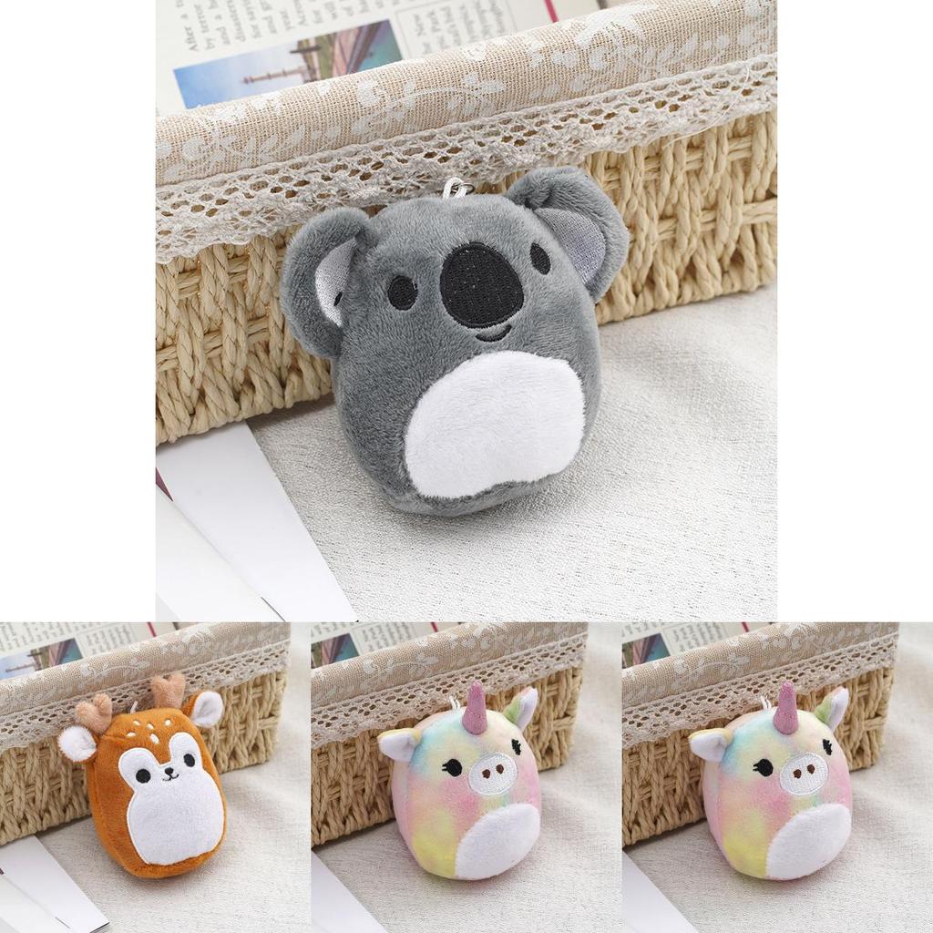 Gemütlicher Squishallow Schlüsselanhänger Bär Plüschtier für Kinder Geschenk