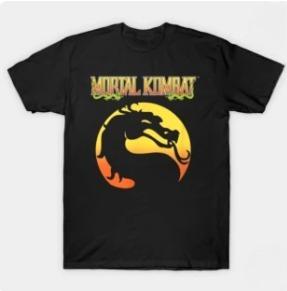 Mortal Kombat  Classic Design Cotton Unisex Tshirt Summer  New Hot Hot Early st Century Unisexs Fashion Tshirt