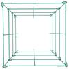 Tomato Cages, 14.6" X 14.6" X 39.4", 6 Packs Square Plant Support Cages, Green PVC-Coated Steel Tomato Towers for Climbing Vegetables, Plants,