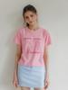 Peuswike Mola Mola Cotton T-Shirt - Pink