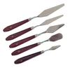 Stainless Steel Mixing Spatula Paving Rolling Smoothing Flexible Blade Artistic Tool Kit
