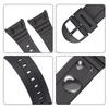 Silicone Watch Strap Sports PU Plastic Watchband for Casio W-96H 18mm Waterproof Rubber Bracelet Men Women Wristband Accessories