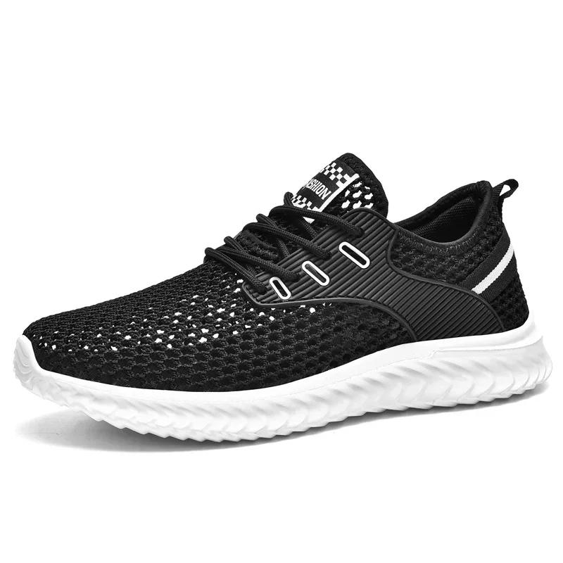 

Fashion Summer Men s Sneakers Breathable and Lightweight Men s Casual Tennis Sneakers Hollow Mesh Men s Running Shoes Tenis Masculino 39