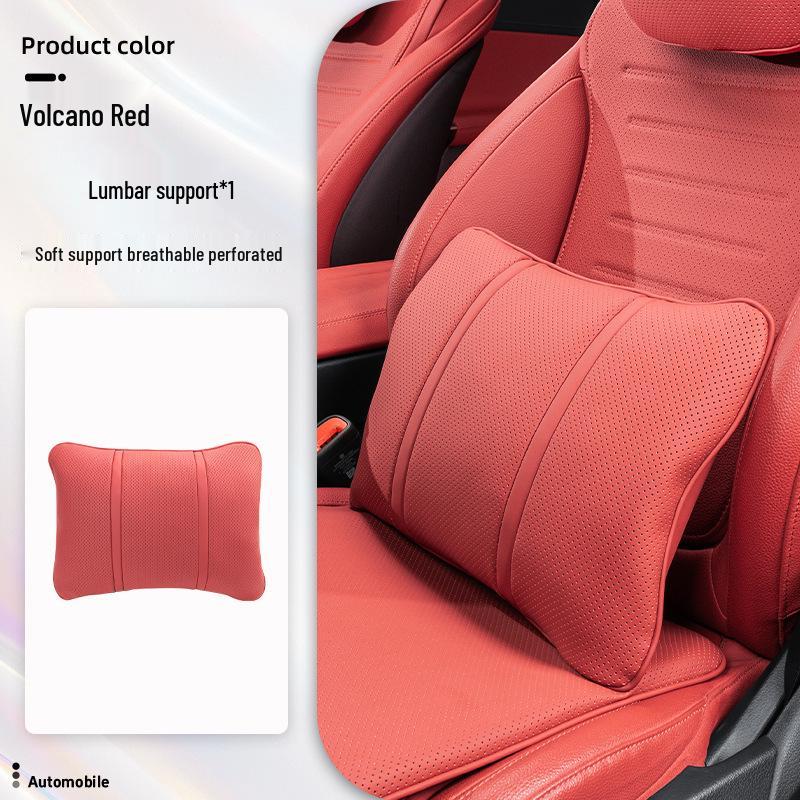 Luxurious Breathable Neck and Lumbar Seat Cushion Set for Maybach