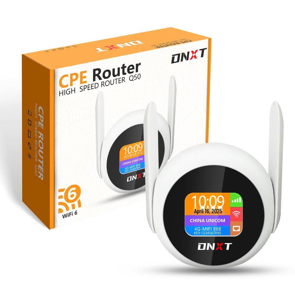 4G LTE WiFi 6 SIM Card Wireless Router with Type-C Office CPE