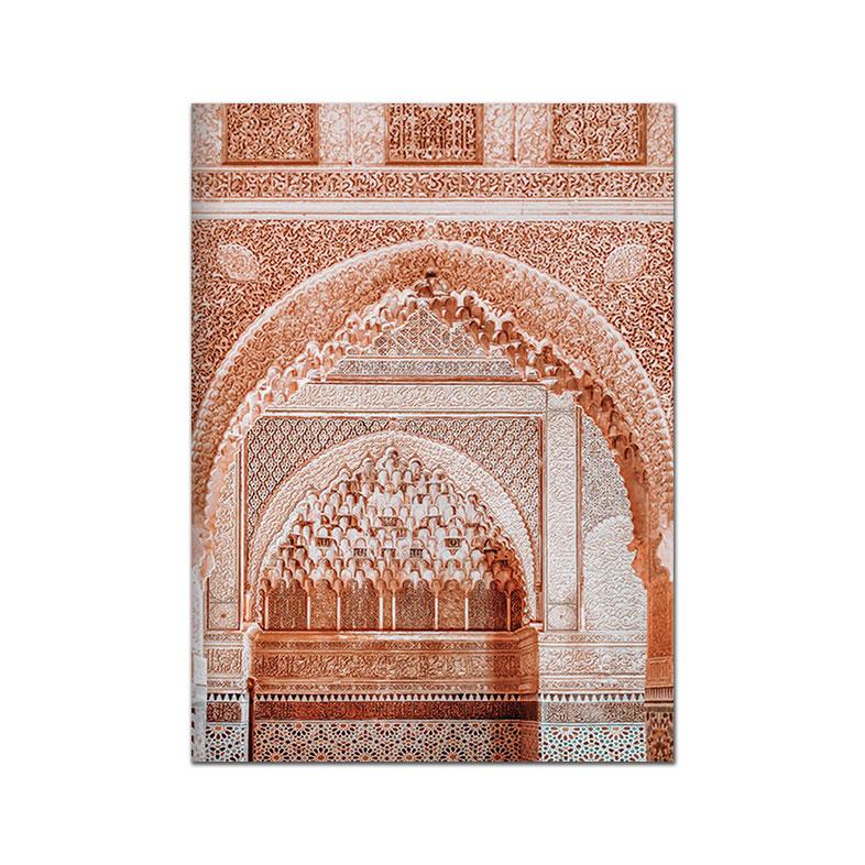 

Винтаж Марокко Архитектура Пустыня Верблюд Лошадь Плакат Фотографии Стены Искусства Отпечатки Холст Картины для Спальни Украшения Дома 21x30cm No Framed