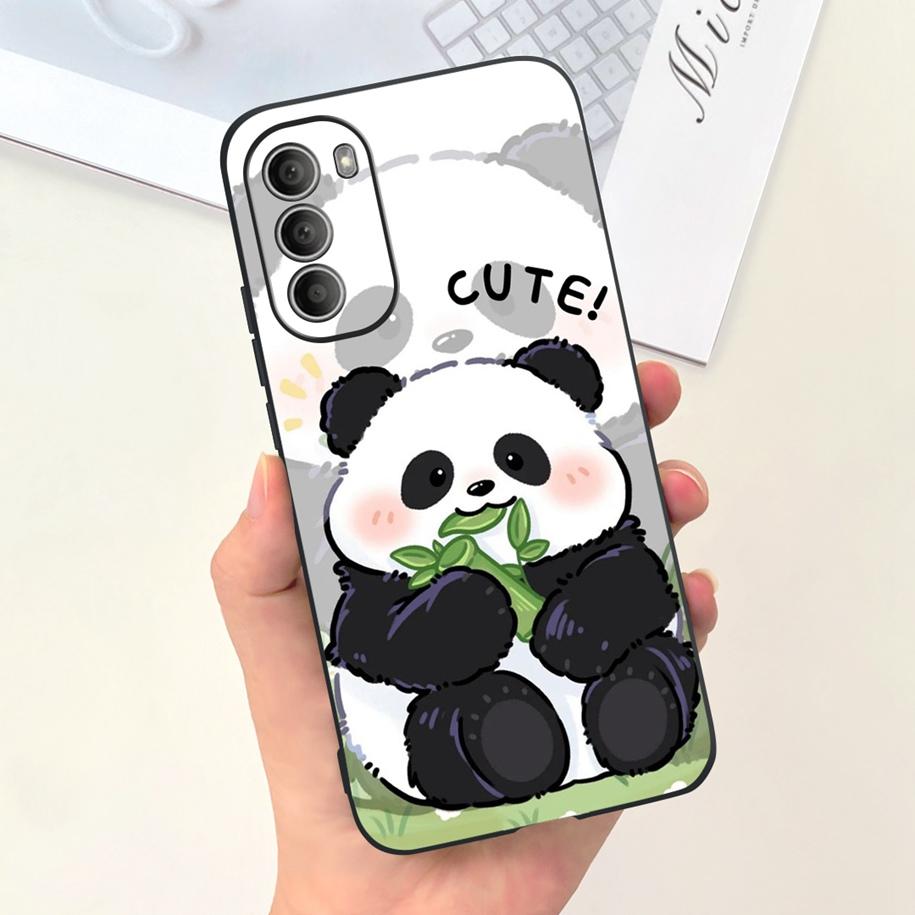 For Motorola Moto G51 G71 5G Case XT2171-2 XT2171-1 XT2169-1 Shockproof Cover Cute Rabbit Flower Phone Cases For Moto G31 Bumper