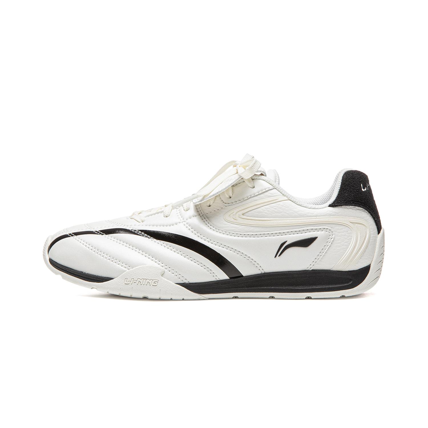 

Li Ning Film Pulse Slip Resistant, Abrasion Resistant, Lightweight Low top Casual Shoes Women s Mist White AGLV136-6 38