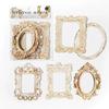 10 Sheets/Set  Hollow Relief Design Cardstock  European Architectural Modeling  Retro Style  DIY Creative Materials