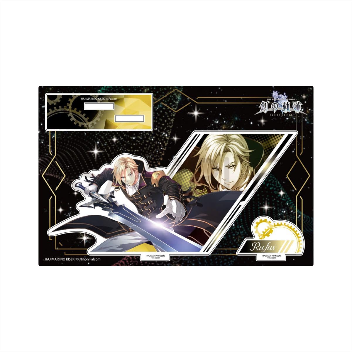 

Algernon Trails of Cold Steel Acrylic Figure H145 x Acrylic Products Cut-in Rufus, Approx. D95mm,