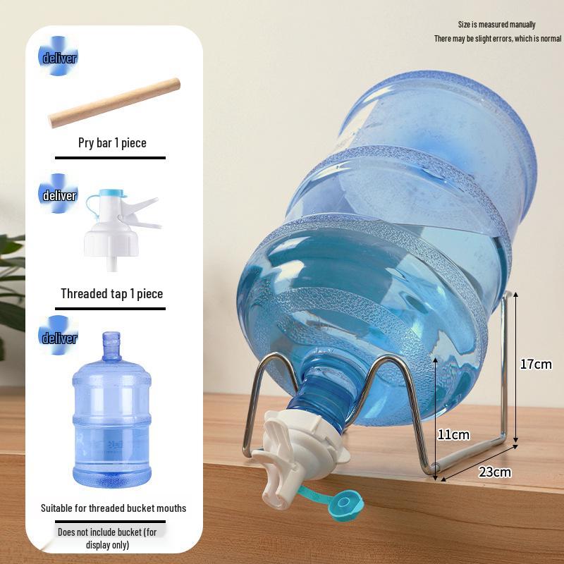 Large Simple Water Dispenser Rack with Pump