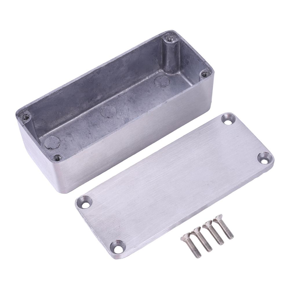1590A Style Pedal Enclosure with Screws Guitar Effect Pedal Enclosure Aluminum Stomp Box Enclosure Musical Instrument Kit