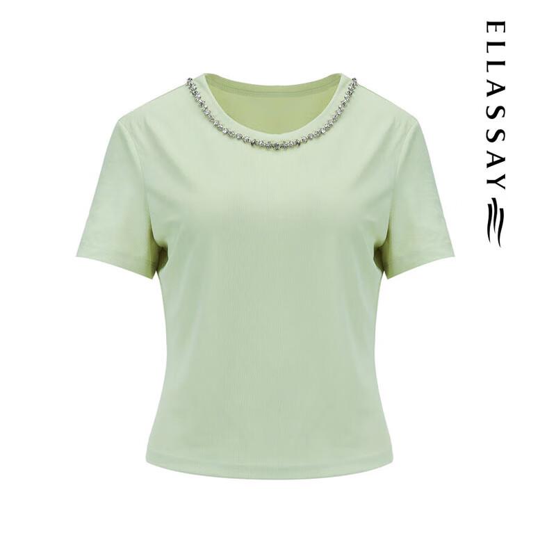 ELLASSAY Women's Commuter Round Neck T-shirt EWD352Z01000
