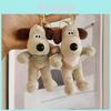 Adorable Plush Dog Keychain Soft Stuffed Animal Bag Charm Cute Toy Gift 14cm