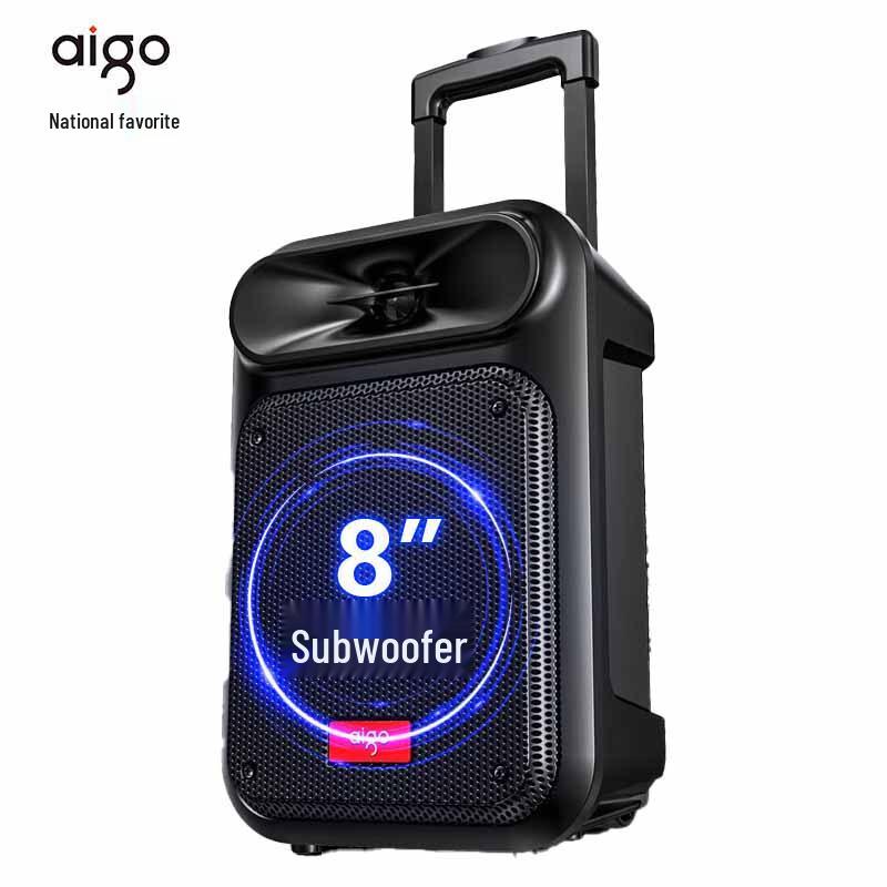 Aigo S55 Portable Bluetooth Trolley Speaker
