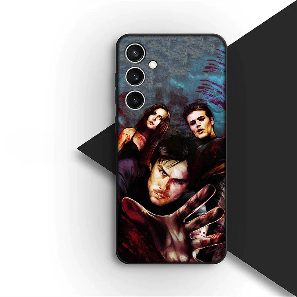 the Vampires Poster Diaries Cover for Apple iPhone 16 14 15 Plus 11 Pro Max 16E ProMax + 15Plus 16+ 14+ Coque Phone Case