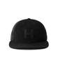 Hellinogseu Cooperstown Ball Cap - Black & Black / 10003620