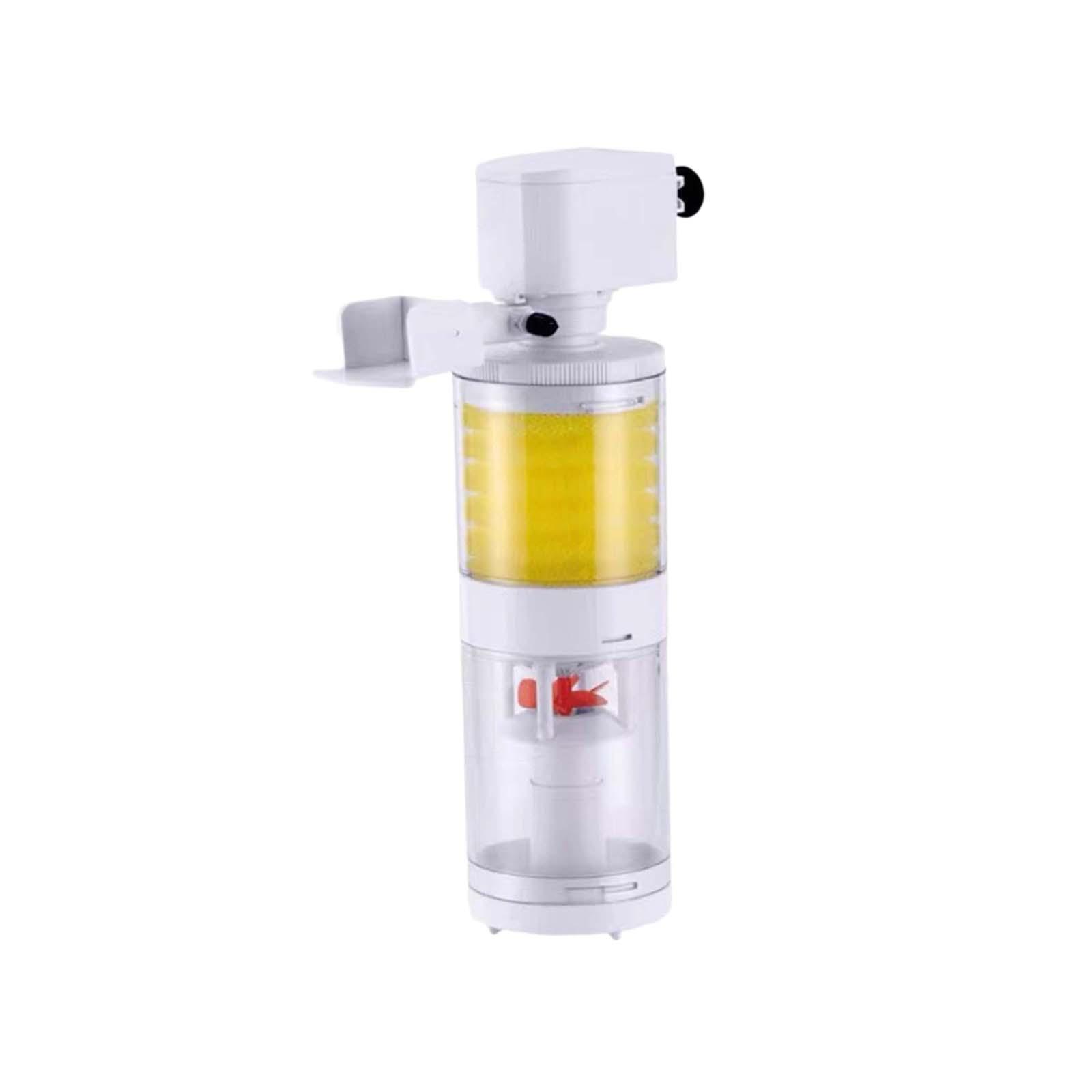 Аквариумный фильтр Внутренний фильтр Очистка Рыбных Отходов Съемный Съемный Очистка Воды Насос Очиститель Аквариума Смена Воды Аксессуар 15W