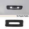 Car Roof Rear Reading Lamp Light Cover Trim For Toyota Tundra 22-25 Carbon Fiber