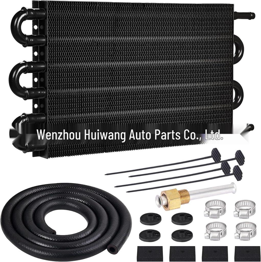 Universal Multi-Row Oil Cooler for Car Modifications (4, 6, or 8-row)