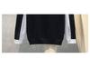 Men's Fake Two-Piece Sweater with Shirt Collar: 2025 Spring/Autumn Patchwork Knitwear Trendy Jacket
