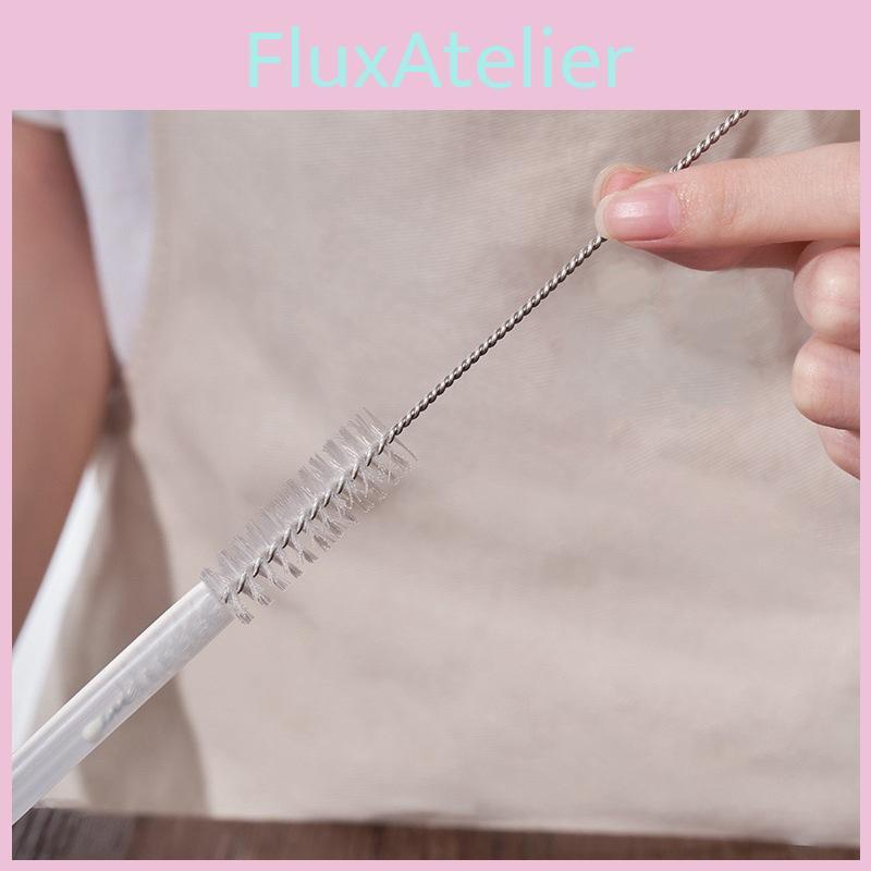 Plastic Compact Teapot Spout Cleaner With Long Handle Mini Brush For Use Kitchen