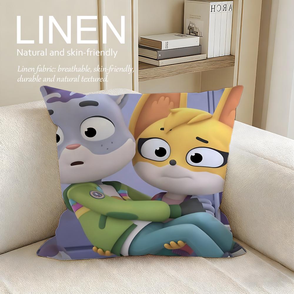 Animation The Creature Cases Cushion Cover Pillowcase Set Pcs x x Breathable Washable Sofa Cushion Cover