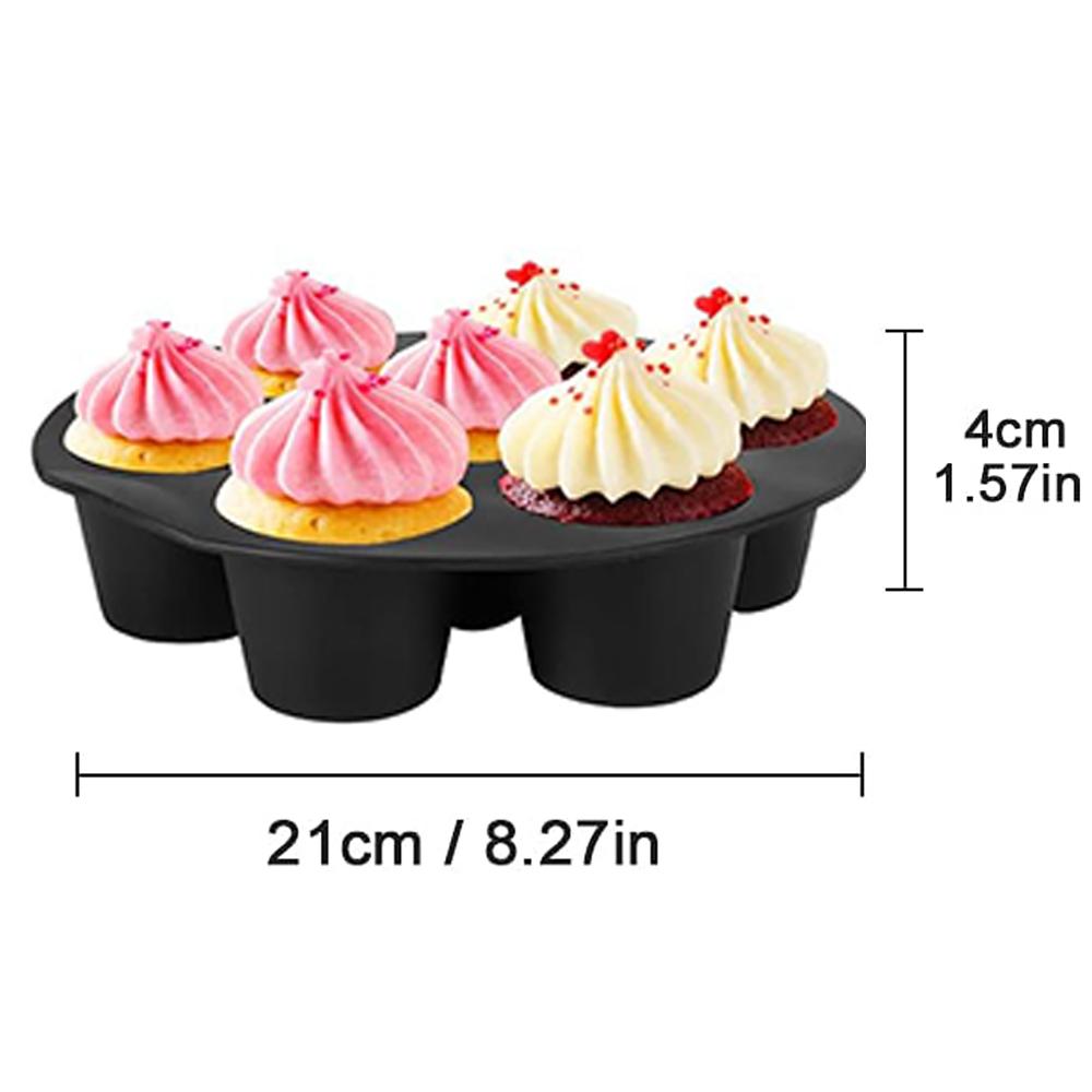 13Pcs Air Fryer Accessories Set Non-stick Safe Durable Compatible with 3.7-6.8QT Oil-free Fryer Universal Kitchen Baking Tools