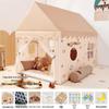 Children's Extra Long Indoor Princess Castle Tent with Mosquito Net