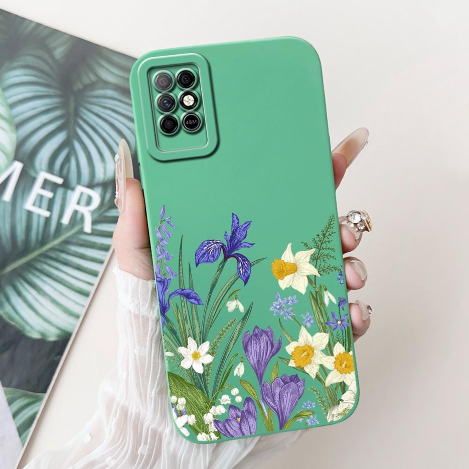 Für Infinix Note 8i Hülle X683 X683B Luxus Kunst Bemalte Abdeckung Weiche TPU Handyhülle Für Infinix Note 8 X692 Note8 Note8i Rückseite