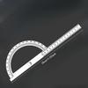 High-Precision Stainless Steel Angle Square, Professional Woodworking Tool for Accurate Angle Measurement and Marking