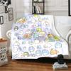 1pc Blanket Sumikko Gurashi Print Design, Lightweight Blanket for Sofa, Bed- Soft &Warm, Gift for All Seasons like Christmas, Halloween