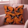 Halloween witch hat skull Cushion Cover Multi-Scene Pillow Cover for Home & Car - Reversible, Soft & Durable for Daily Use