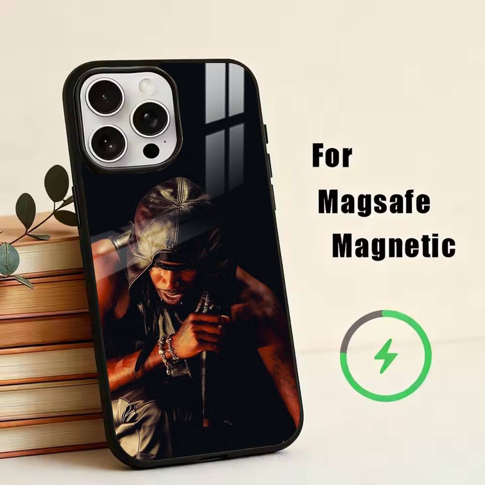 rage Playboi Carti Phone Case For iPhone17,16,15,14,13,12,11 Plus,Pro Magnetic For Magsafe Wireless Charging