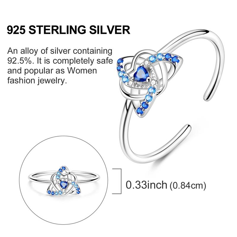 New Authentic Copper Ring Heart Bow FourLeaf Shamrock Crown Guardian Eye Ring Ideal For Women Girl Wedding Jewellery Gift