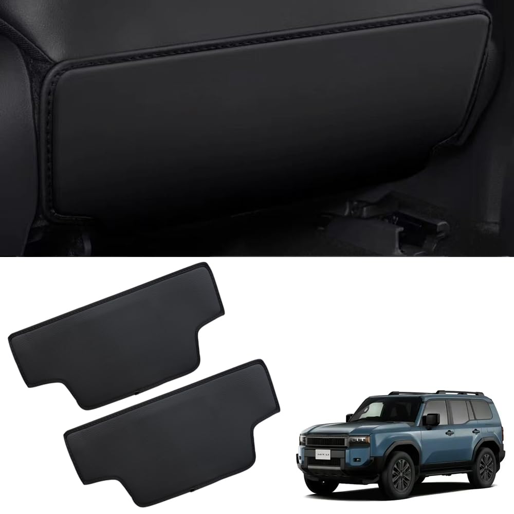 SerYanHui Suitable for Toyota Land Cruiser 250/300 Series Kick Guard, Rear Seat Protection Mat,