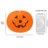 Party Glow In Dark Props Pumpkin Lantern Pumpkin LED Light Latex Balloons Halloween Decoration
