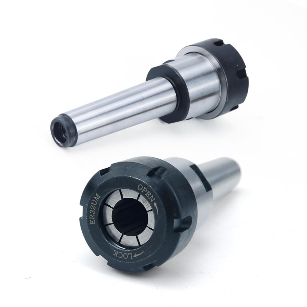 1Set ER25 ER32 Spring Collets 9Pcs With MTB2/MTB3 MT2/3 Morse Taper Holder Cone For CNC Milling Lathe tool