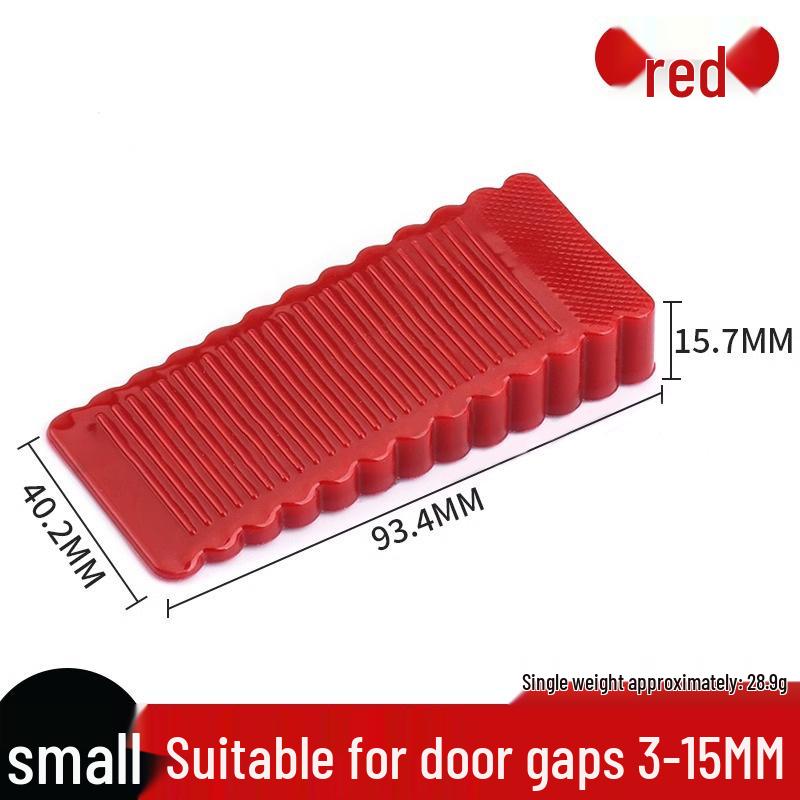 Windproof, Punch-Free Anti-Collision Door Stopper - Rubber Safety Stop for Home Doors
